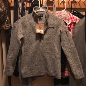 NWT Patagonia 1/4 zip better sweater